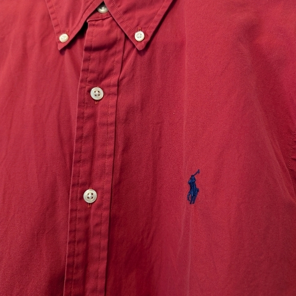 Men's Polo Ralph Lauren Long Sleeve Garment-Dyed Oxford - SELLING @ A GREAT $$$$ - Picture 1 of 12